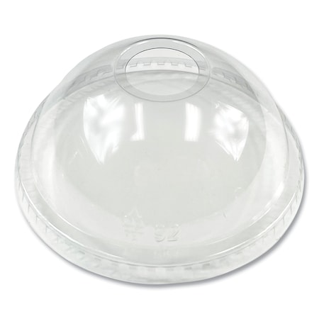 Boardwalk PET Cold Cup Dome Lids, Fits 9 oz Squat/12 oz PET Cups, Clear, 1000PK BWKPET912DOME